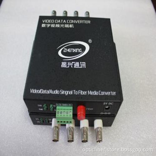 4 Channel Vidio Digital Optical Converter
